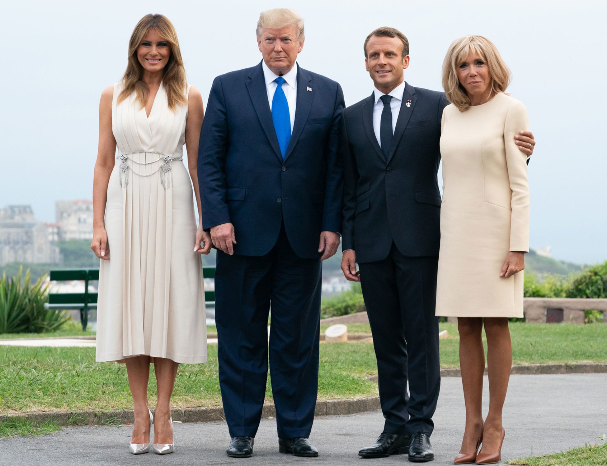 Melania Trump se robó la atención del G7